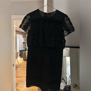 Anna Sui Short Dress - Black Size 10